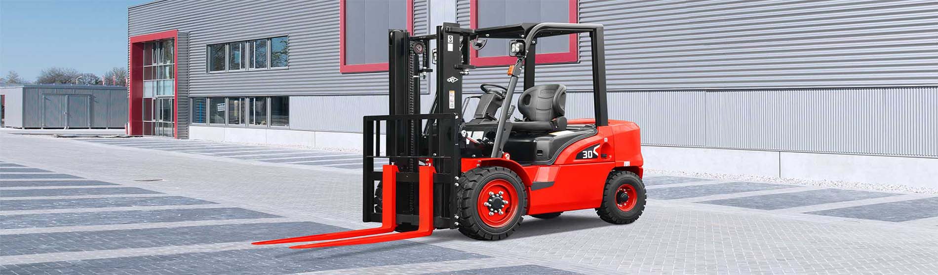 Forklift hire Finchley unloading pallets from a commercial truck